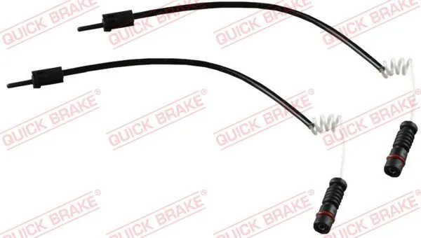 Warning Contact, brake pad wear